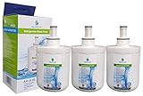 AquaHouse AH-S3 B Filtro de agua compatible con cualquier refrigerador Samsung usando modelos de filtros DA29-00003B, DA29-00003A, DA61-00159 y otras versiones compatibles de estos modelos.