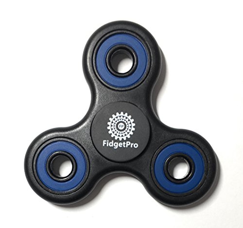 FidgetPro Tri-Spinner Fidget Spinner. Warehoused and Shipped by Amazon (Blue on Black) FidgetPro Tri-Spinner Fidget Spinner. Warehoused and Shipped by Amazon (Blue on Black)