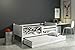 Produktbild Funktionsbett CLIR 190x80cm weiß inkl. Matratzen + Lattenroste