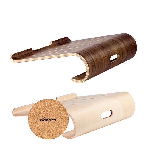 SAMDI Hölzerne Kühlung Ständer | Universal Elegante Halter Halterung Dock aus Holz für MacBook Air/Pro Retina iPad Pro Tablet Laptop PC Notebook(Beige) - 9