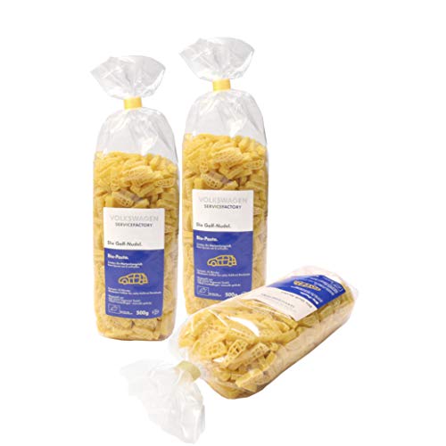 Preisvergleich Produktbild 3x Golf Nudeln Bio Pasta Volkswagen Servicefactory