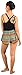 Lofbaz Women's Printed Summer Elastic Waist Mini Shorts One Size Blue