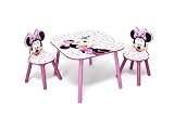 Minnie Mouse Kleiner Tisch und Stühle (Rosa) - 2
