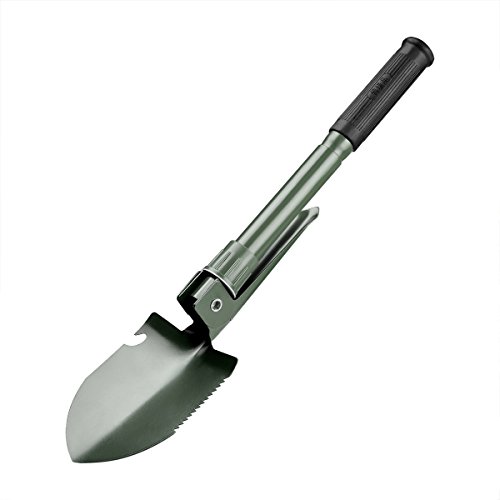 Preisvergleich Produktbild SHUOGOU Military Klappschaufel-Multi-Funktions-Klappsp... Mini Trenching Schaufel mit Tragetasche für Outdoor Camping, Wandern, Backpacking, Gartenarbeit, Selbstverteidigung Survival Tool