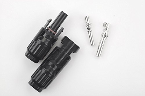 ECO-WORTHY MC4 Stecker IP65 Für Solarpanel Solar Modul Kabel Draht wasserdicht, 10 Stück - 2