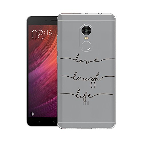 Xiaomi Redmi Note 4X   Redmi Note 4 Carcasa   YIGA Moda M  sica Transparente TPU Gel Cubierta De Silicona Suave Funda Tapa Case Cover para Xiaomi Redmi Note 4X   Redmi Note 4 5 5 
