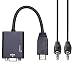 Produktbild Cyond HDMI-Stecker auf VGA-Buchse + Micro-HDMI-auf-HDMI-Adapter + Mini-HDMI-auf-HDMI 3 in 1, mit 3,5-mm-Audiokabel für die Wiedergabe im Büro, Heimkino