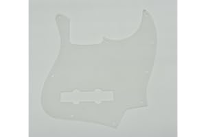 Kaish clair Jazz J Bass Pickguard Transparent pour USA/mexicain 4 cordes Fender Jazz Bass
