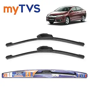 myTVS Jazzmyride myTVS Wiper Blades for Honda City 1998-2014 Model - Set of 2