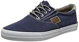4-Loch-Schnürung MUSTANG Herren 4127-304-800 Sneaker, Blau (Dunkelblau 800), 42 EU