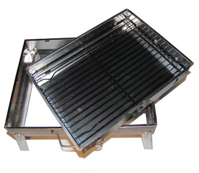 Preisvergleich Produktbild Minigrill Holzkohlegrill Mangal Campinggrill Partygrill BBQ Balkongrill Klappbarer Grill