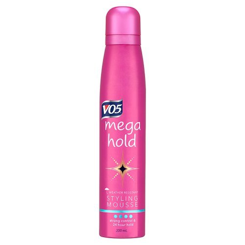 VO5 Mega Hold Mousse, 200ml