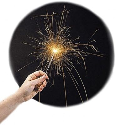 10 CANDLES MAGICAL BIRTHDAY PARTY sparkling 18 CM