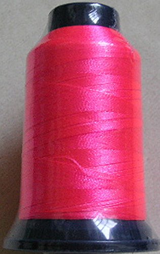 Maschinenstickgarn 1000 m neon pink 100 % Polyester 40er (0,004 Euro/m)