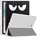 Produktbild Infiland Samsung Galaxy Tab S4 10.5 2018 Hülle Case mit S Pen Halter, Superleicht Transluzent Smart Schutzhülle mit Auto Schlaf/Wach Funktion für Galaxy Tab S4 10.5 (SM-T830/SM-T835),Don't Touch