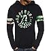 Produktbild Btruely Herren Kapuzenpullover Herbst Hoodie Jacke Männer Kapuzen Hoodie Pullover 3D Druck Muster Langarmshirt