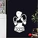 Produktbild Hwhz 35X58 Cm Boxen Frau Handschuh Aufkleber Kick Boxer Spielen Auto Aufkleber Kostenloser Kampf Poster Vinyl Sturm Wandtattoos   Dekor B