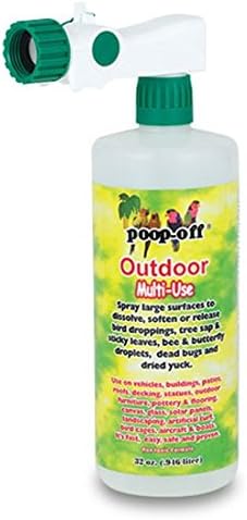 Lifes Great Products Poop Off Outdoor Multi User Bird Dropping Remover 32oz