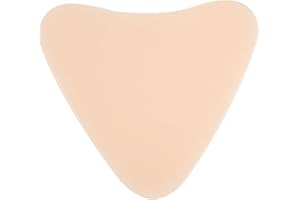 SALMUE Silicone Pad for Cleavage Anti-wrinkle, Transparent Self-adhesive Chest Pad, Breast Care to Eliminate and Prevent Breast Wrinkles, Skin Care Lifting Washable Reusable(Dreieckform)