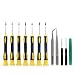 Produktbild ACENIX Universal Reparaturset 12 in 1 WERKZEUG Reparatur Kit Precision Schrauber Set Torx + Flach Kopf + SAFE Zwirn passendem Pry Tool für iPhone Samsung Motorola