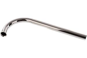 MZA GMBH - OFFIZIELLER HÄNDLER Krümmer 400mm lang, 28mm Durchmesser für den kurzen Auspuff Simson SR1, SR2, SR2E