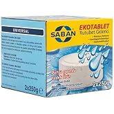 Saban Nem Alıcı 2 Adet 250 gr Yedek Tablet Naturel (Kokusuz) Rutubet Giderici