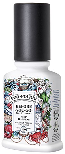 Poo-Pourri Ship Happens Before You Go - Spray para inodoro (300 g)