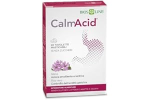 BIOS LINE BIOSLINE - CALMACID 2 CONFEZIONI DA 20 TAVOLETTE, iperacidità, gastriti, pirosi