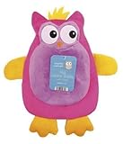 Owl Hot Water Bottle - Pink and Purple