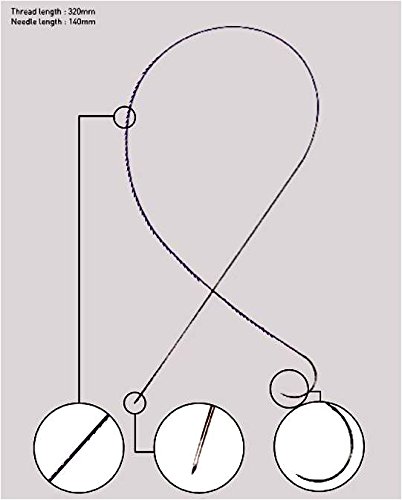 Secret Miracle PDO/PLA thread for face line and V line by ACE (PDO-21G140mm-3pcs)