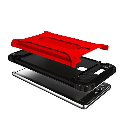 Huawei P9 Funda Pasonomi Pesada Doble Capa Carcasa de Protecci n Hibrida Armadura Funda para Huawei P9 Huawei P9 Rojo reviews Huawei P9 Funda Pasonomi Pesada Doble Capa Carcasa de Protecci n Hibrida Armadura Funda para Huawei P9 Huawei P9 Rojo