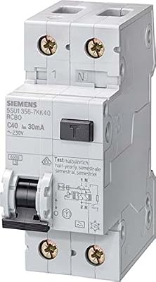 Siemens – différentiel Combinaison 10 A 2 m 30 mA 6 Ka-b