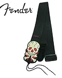  Wii, PlayStation 3, PlayStation 2, Xbox 360 - Rock Band Fender Guitar Strap - Skull [UK Import]