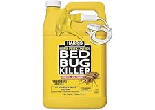 HARRIS Bed Bug Killer, Liquid Spray with Odorless and Non-Staining Extended Residual Kill Formula (Gallon) USA