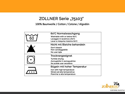 ZOLLNER® 5er-Set Küchenhandtuch / Geschirrtücher / Trockentücher / Handtuch für Küche bunt sortiert 45×90 cm aus 100% Baumwolle, vom Hotelwäschespezialisten, Serie „75103“ - 6