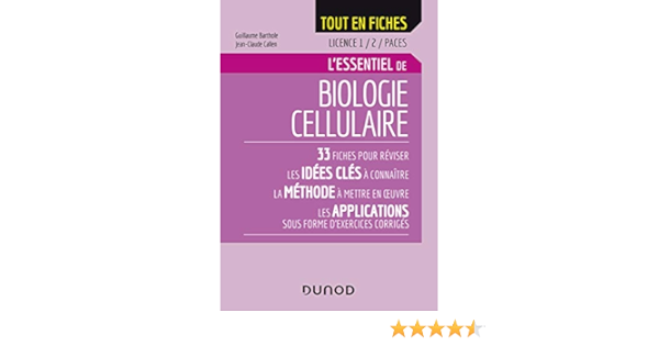 Amazon Fr Biologie Cellulaire Licence 1 2 Paces Barthole Guillaume Callen Jean Claude Livres