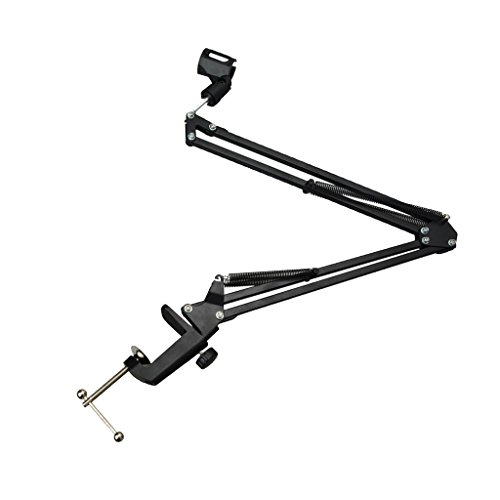 Preisvergleich Produktbild MagiDeal Mikrofon Ständer Mikrofon Halterung Halter Profi Verstellbar Mikrofonständer