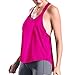 Produktbild Damen Sport Tank Top Ringerrücken Oberteil Laufen Fitness Funktions Shirt Quick Dry Atmungsaktiv Lose Tanktop Sport Training Yoga Bluse T-Shirt Rückenfrei Workout Gym Tee Shirt
