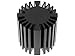 Produktbild SK602-50SA Heatsink cast for LED diodes Black H50mm Aluminium Anodized