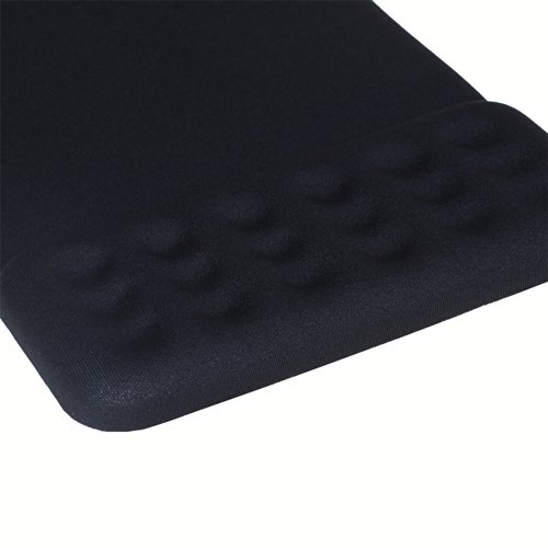 HIMRY Handgelenkauflage Mouse pad mit Gel Handgelenkunterlage Mouse pad mit Gel, Gel Mauspad, Textil, Schwarz, KXC5101 black - 3