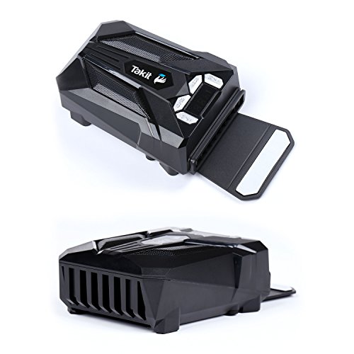 Takit S01 – Laptop Kühler mit Vakuumgebläse (Rapides Kühlsystem 3500rpm, Automatische Temperaturerfassung, 3500rpm, USB-Anschluss, kompatibel mit Kühlpolstern) - 4