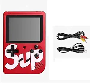 QQQ 400 in 1 Sup Video Games Portable, Led Screen and USB Rechargeable, Handheld Console, Classic Retro Game Box Toy for Kids Boys & Girls.