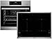 Produktbild AEG BPB354 Set SteamBake Backofen BPB351020M + Induktionskochfeld HKM76400XB