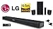 Price comparison product image LG SK5R 4.1 Channel 480W RMS Sound bar/Home Theatre with High Resolution Audio Wireless Subwoofer & Rear Speakers / Bluetooth Connection