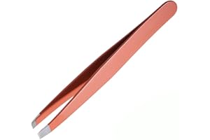CCLKHY Pinzette Industriali, Precision Professional Slant Eyebrow Tweezer, Stainless Steel Pinzette Antistatiche, Multifunzione Resistenti Calore Pinzette, per Elettronica, Gioielli, Artigianato, laboratorio