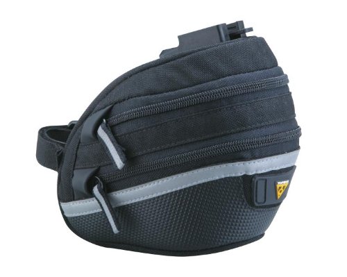 Topeak Wedge Pack II Satteltasche Fahrrad Inkl. Halterung QuickClick Sattelstütze Kompakt, 15000210