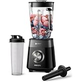 Philips Serie 5000 Batidora, Motor ProBlend Plus de 1200 W, Prepara Batidos Espesos de Fruta Congelada, Capacidad de 2 Litros