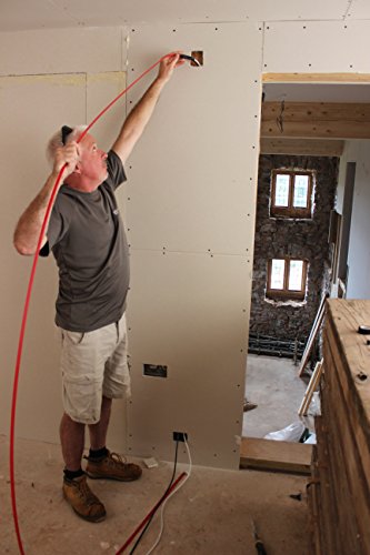Kabel Zunge 3,6 m flach Flexibles Kabel ziehen Push Pull Ziehen Werkzeug - 6