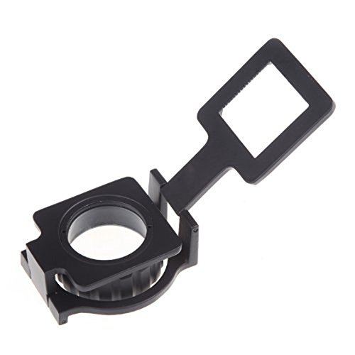 Multifuncional Ampliador - SODIAL R  20X Ampliador Plegable Estandar Medida Escala Lupa Magnificar Vidrio Portatil