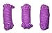 Produktbild Bondage Seil 3x 10m 30 Meter 8mm lila Zauber Seil